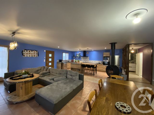 maison à vendre - 5 pièces - 145.74 m2 - DOMMARTIN LES CUISEAUX - 71 - BOURGOGNE - Century 21 Agence Coeur De Bresse