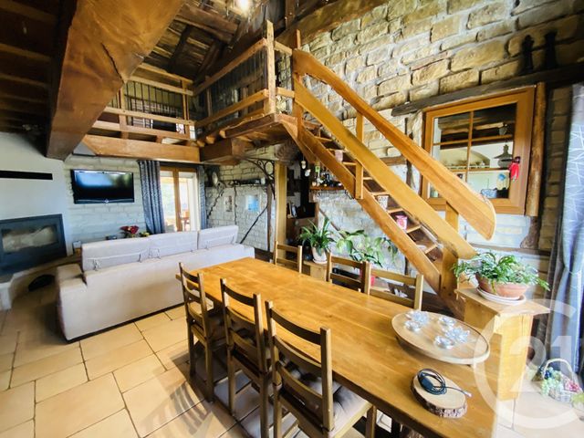 maison à vendre - 9 pièces - 196.92 m2 - DOMMARTIN LES CUISEAUX - 71 - BOURGOGNE - Century 21 Agence Coeur De Bresse